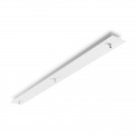 Ideal Lux ROSONE LINEARE 3 LUCI BIANCO