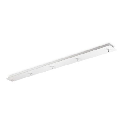 Ideal Lux ROSONE LINEARE 5 LUCI BIANCO
