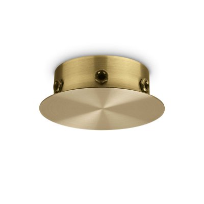 Ideal Lux ROSONE MAGNETICO 6 LUCI OTTONE BRUNITO