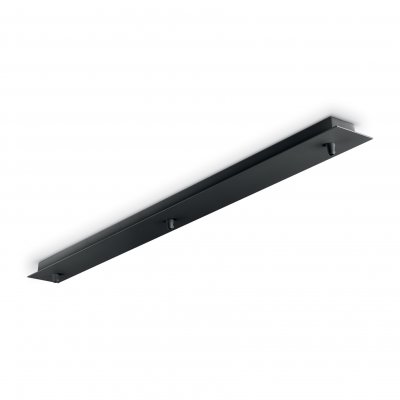 Ideal Lux ROSONE LINEARE 3 LUCI NERO
