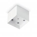 Светильник Ideal lux ROSONE METALLO 5 LUCI SQUARE BIANCO