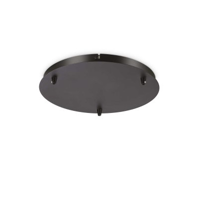 Ideal Lux ROSONE STANDARD 3 LUCI NERO