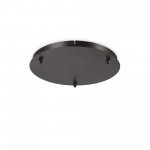 Ideal Lux ROSONE STANDARD 3 LUCI NERO