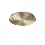 Ideal Lux ROSONE STANDARD 3 LUCI OTTONE BRUNITO