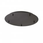 Ideal Lux ROSONE STANDARD 5 LUCI NERO