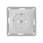 Розетка Wessen 59 с/у без рамки С ЗК (250В, 16А, с ЗП) цвет (RS16-152-25-86)