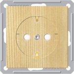 Розетка Wessen 59 с/у без рамки С ЗК (250В, 16А, с ЗП) сосна (RS16-152-7-86)