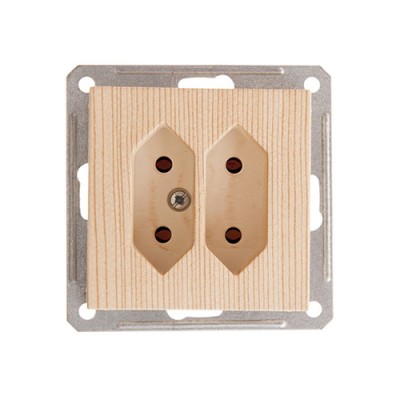 Розетка Wessen 59 с/у без рамки КЛ.2 двухместная (250В, 6А, ПОД ПЛ.ВИЛКИ) сосна (RS6-253-7-86) Розетка Wessen 59 с/у без рамки КЛ.2 двухместная (250В, 6А, ПОД ПЛ.ВИЛКИ) сосна (RS6-253-7-86)