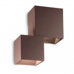 Светильник бра Ideal lux RUBIK AP2 COFFEE (213255)