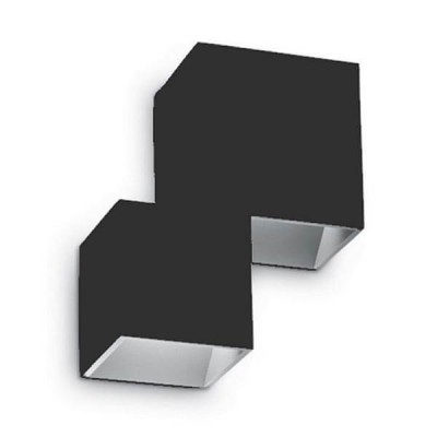 Светильник бра Ideal lux RUBIK AP2 NERO (180045)