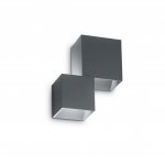 Светильник бра Ideal lux RUBIK AP2 ANTRACITE (187341)