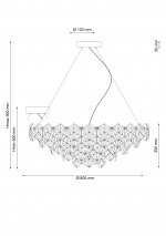 Lucia Tucci Rumba 1051.9 chrome Светильник