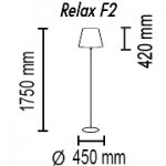 Напольный светильник Relax F2 11 01g