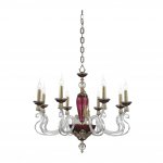 Подвесная люстра Dio DArte Elite Rimini E 1.1.8 Red