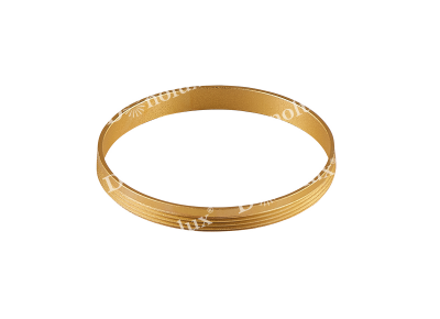 Donolux декоративное металлическое кольцо для светильников DL18959R12, DL18960R12, золотое