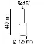 Подвесной светильник Rod S1 12 10