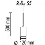 Подвесной светильник Roller S5 12 01g