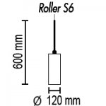 Подвесной светильник Roller S6 12 02sed