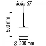 Подвесной светильник Roller S7 12 02sed