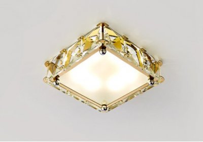 Точечный светильник Ambrella светодиодный S 50 G/W 4W 4200K