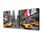 Модульная картина Нью-Йорк такси S-4029H Topposters