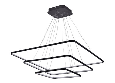 Светодиодный светильник подвесной Donolux S111024/3SQ 135W Black In