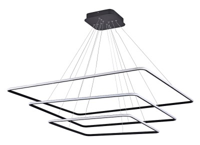 Светодиодный светильник подвесной Donolux S111024/3SQ 160W Black Out