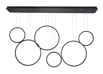 Светодиодный светильник подвесной Donolux S111024/6 180W Black