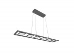 Donolux диммируемый подвесной светодиодный светильник, 48 Ватт, 2580 Lm, 3000К, черный анодированный