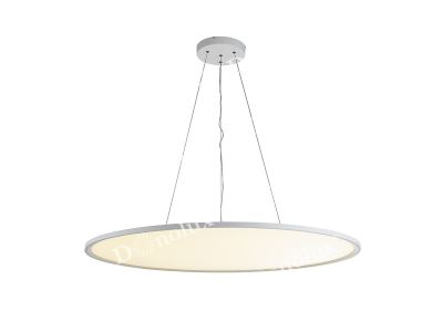 Donolux Led св-к подвесной, 96Вт, D1200хH35мм, 8160Лм, 4000К, IP20, Ra80, белый RAL9003, блок питания в комплекте