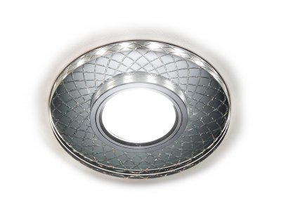 Светильник точечный Ambrella S173 CL/CH хром/прозрачный MR16+3W(LED WHITE) COMPO SPOT