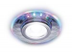 Светильник точечный Ambrella S211 CH/RG хром/прозрачный /MR16+3W(LED RGB) COMPO SPOT