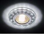 Светильник точечный Ambrella S232 W/CH белый/серебро/MR16+3W(LED WHITE) COMPO SPOT