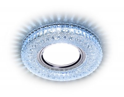 Светильник точечный Ambrella S271 CL/CLD хром/прозрачный MR16+3W(LED COLD) COMPO SPOT