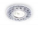 Светильник точечный Ambrella S288 CH хром/прозрачный/MR16+3W(LED WHITE) COMPO SPOT