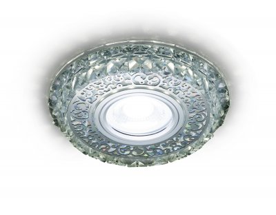 Светильник точечный Ambrella S393 CH хром/прозрачный хрусталь/MR16+3W(LED WHITE) COMPO SPOT Светильник точечный Ambrella S393 CH хром/прозрачный хрусталь/MR16+3W(LED WHITE) COMPO SPOT