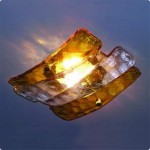 Светильник встраиваемый кристалл SC531 Gold Helio Light