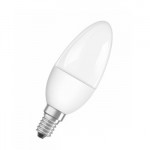Лампа светодиодная OSRAM свеча SCLB40 6W/827 220-240VFR E14