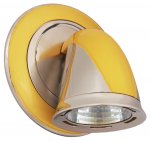 Светильник галогенный SD-018 BQ перл.золото+хром (граммофон)