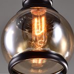 Подвесной светильник Delight SD201823 black+amber