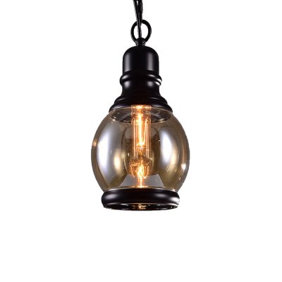 Подвесной светильник Delight SD201823 black+amber