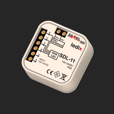 Zamel Контроллер DALI для одноцветных светильников, в монт.коробку (SDL-01) Zamel Контроллер DALI для одноцветных светильников, в монт.коробку (SDL-01)