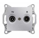 SE Sedna Алюминий Розетка TV/R оконечная 1dB (SDN3301660)