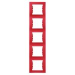 SE Sedna Красный Рамка 5-я вертикальная (SDN5801541)