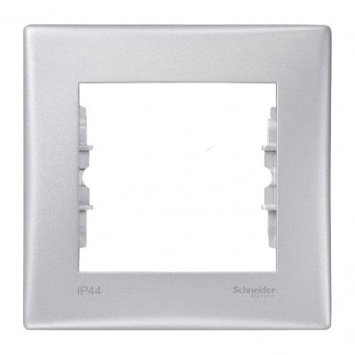 SE Sedna Алюминий Рамка 1-я IP44 (SDN5810160)
