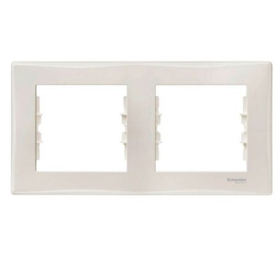 SE Sedna Беж Рамка 2-я горизонтальная IP44 (SDN5810347)