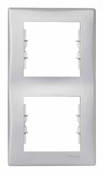 SE Sedna Алюминий Рамка 2-я вертикальная (SDN5801160)