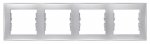 SE Sedna Алюминий Рамка 4-я горизонтальная (SDN5800760)