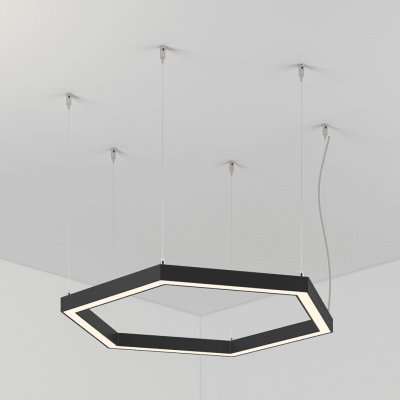 Светильник SECTION HEXAGON D550 Профиль 35х35 LED 44 W Estetta SECTIONHEXAGON-55х35-44-WH-NW Светильник SECTION HEXAGON D550 Профиль 35х35 LED 44 W Estetta SECTIONHEXAGON-55х35-44-WH-NW