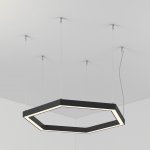 Светильник SECTION HEXAGON D550 Профиль 35х35 LED 44 W Estetta SECTIONHEXAGON-55х35-44-WH-NW